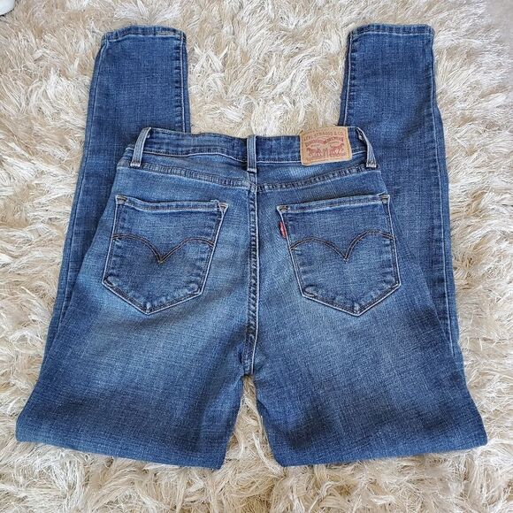Levi's 721 High  Rise Skinny W 27 L 30 - Picture 3 of 7